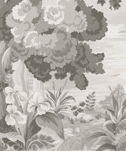 Load image into Gallery viewer, The Glenn Mural - Colorway: Mist - Fable Collection by M&amp;K Studios - Swatch