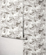 Load image into Gallery viewer, Horse Chestnut Wallpaper - Colourway: Dove - Roll