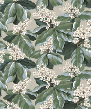 Load image into Gallery viewer, Horse Chestnut Wallpaper - Colourway: Periwinkle - Swatch