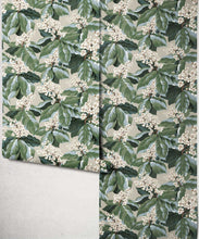 Load image into Gallery viewer, Horse Chestnut Wallpaper - Colourway: Periwinkle - Roll