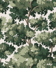 Load image into Gallery viewer, Great Oak Wallpaper- Colorway: Forest - Fable Collection by M&amp;K Studios - Swatch