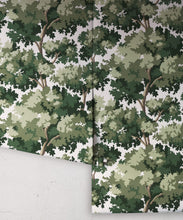 Load image into Gallery viewer, Great Oak Wallpaper - Colorway: Forest - Fable Collection by M&amp;K Studios - Roll