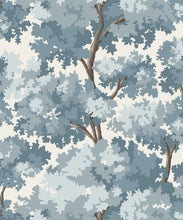 Load image into Gallery viewer, Great Oak Wallpaper- Colorway: Periwinkle - Fable Collection by M&amp;K Studios - Swatch