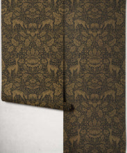 Load image into Gallery viewer, Richmond Wallpaper - Colourway: Gold - Roll