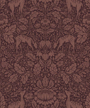 Load image into Gallery viewer, Richmond Wallpaper - Colourway: Plum - Swatch