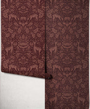 Load image into Gallery viewer, Richmond Wallpaper - Colourway: Plum - Roll