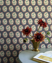 Load image into Gallery viewer, Nell Wallpaper - Colorway: Nautical - Fable Collection by M&amp;K Studios - Insitu
