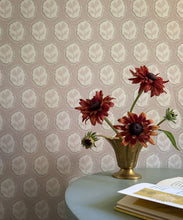 Load image into Gallery viewer, Nell Wallpaper - Colorway: Taupe - Fable Collection by M&amp;K Studios - Insitu
