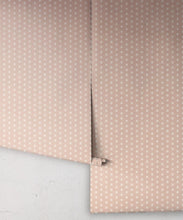 Load image into Gallery viewer, Tudor Star Wallpaper - Colorway: Blush - Fable Collection by M&amp;K Studios - Roll