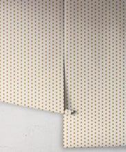 Load image into Gallery viewer, Tudor Star Wallpaper - Colorway: Gold - Fable Collection by M&amp;K Studios - Roll