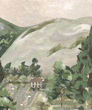 Load image into Gallery viewer, Impasto Meadows Mural - Colourway: Sage - Swatch
