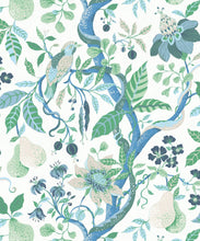 Load image into Gallery viewer, Pear Tree Wallpaper - Colourway: River - Swatch