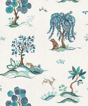 Load image into Gallery viewer, Willow Wood Wallpaper - Colourway: River - Swatch