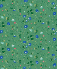 Load image into Gallery viewer, Moonflower Wallpaper - Colourway: Emerald - Swatch