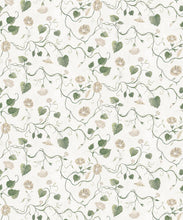 Load image into Gallery viewer, Moonflower Wallpaper - Colourway: Sage - Swatch