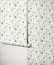 Load image into Gallery viewer, Moonflower Wallpaper - Colourway: Sage - Roll