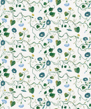Load image into Gallery viewer, Moonflower Wallpaper - Colourway: Seaglass - Swatch