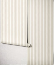 Load image into Gallery viewer, Palette Stripe Wallpaper - Colourway: Linen - Roll