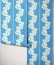 Load image into Gallery viewer, Silk Road Wallpaper - Colourway: Cobalt - Roll