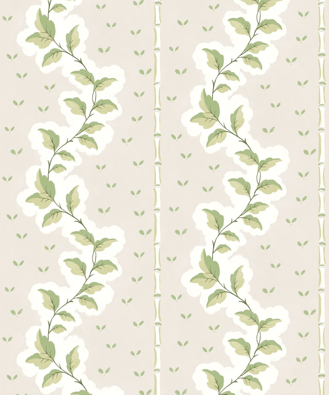 Silk Road Wallpaper - Colourway: Linen - Swatch