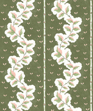 Load image into Gallery viewer, Silk Road Wallpaper - Colourway: Olive - Swatch