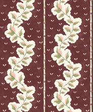 Load image into Gallery viewer, Silk Road Wallpaper - Colourway: Plum - Swatch