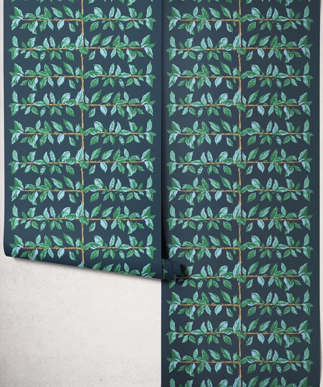 Pergola Wallpaper - Colourway: Indigo - Roll