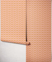 Load image into Gallery viewer, Rosette Wallpaper - Colourway: Blush - Roll