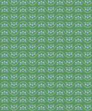 Load image into Gallery viewer, Rosette Wallpaper - Colourway: Emerald - Swatch