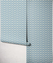 Load image into Gallery viewer, Rosette Wallpaper - Colourway: Powder - Roll