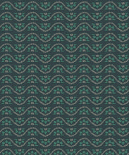 Load image into Gallery viewer, Rosette Wallpaper - Colourway: Teal - Swatch