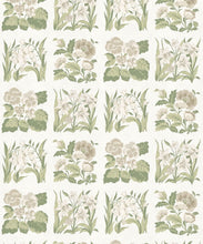 Load image into Gallery viewer, Flower Patch Wallpaper - Colourway: Linen - Swatch