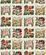 Load image into Gallery viewer, Flower Patch Wallpaper - Colourway: Plum - Swatch