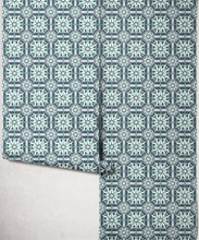 Load image into Gallery viewer, Sundial Wallpaper - Colourway: Indigo - Roll