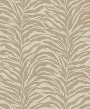 Load image into Gallery viewer, Serengeti Stripe Wallpaper - Colourway: Taupe - Swatch