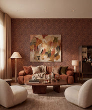 Load image into Gallery viewer, Serengeti Stripe Wallpaper - Colourway: Tiger - Insitu