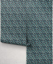 Load image into Gallery viewer, Tail Feather Wallpaper - Colourway: Peacock - Roll