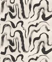 Load image into Gallery viewer, Zephyr  Metallic Wallpaper - Colourway: Onyx (Silver) - Swatch