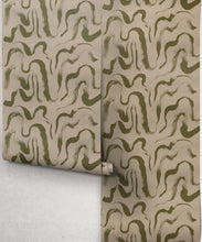Load image into Gallery viewer, Oxbow Wallpaper - Colourway: Moss - Roll