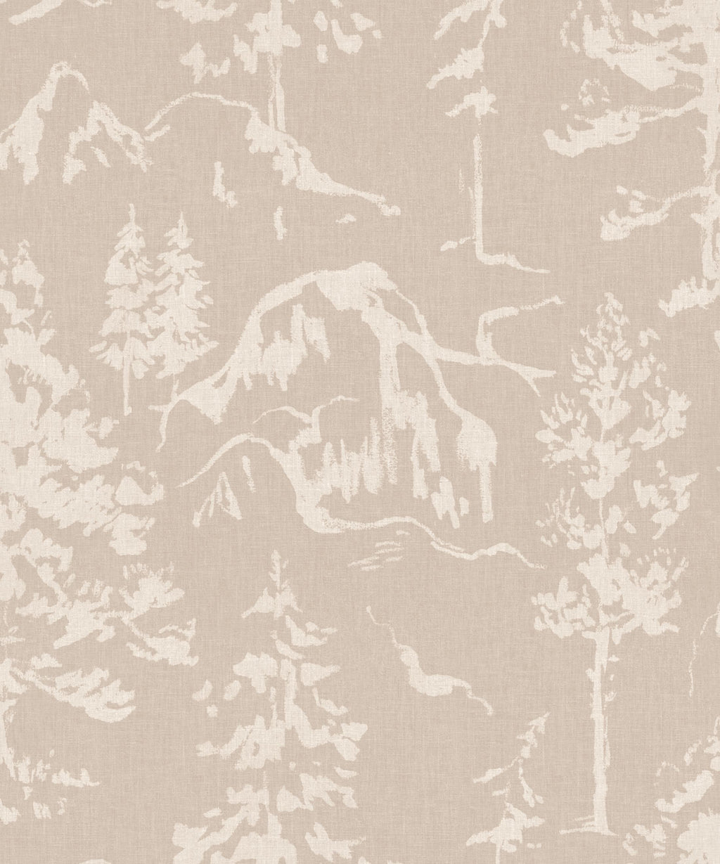Alpine Wallpaper - Colourway: Oat - Swatch