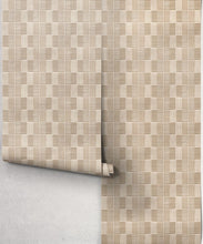 Load image into Gallery viewer, Zephyr Wallpaper - Colourway: Walnut - Roll