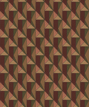 Load image into Gallery viewer, Cairn Wallpaper - Colourway: Maroon - Swatch