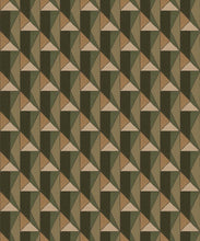 Load image into Gallery viewer, Cairn Wallpaper - Colourway: Moss - Swatch