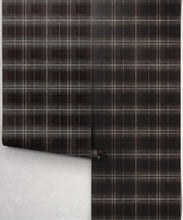 Load image into Gallery viewer, Highland Wallpaper - Colourway: Charcoal - Roll