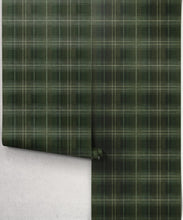 Load image into Gallery viewer, Highland Wallpaper - Colourway: Forest - Roll
