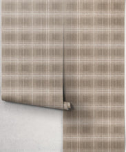 Load image into Gallery viewer, Highland Wallpaper - Colourway: Oat - Roll