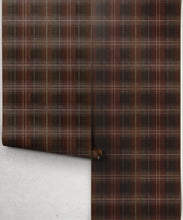 Load image into Gallery viewer, Highland Wallpaper - Colourway: Rust - Roll
