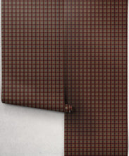 Load image into Gallery viewer, Timber Wallpaper - Colourway: Maroon - Roll