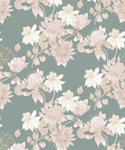 Load image into Gallery viewer, Protea Wallpaper • Floral Wallpaper • Olive Grove • Swatch