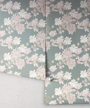 Load image into Gallery viewer, Protea Wallpaper • Floral Wallpaper • Olive Grove • Roll
